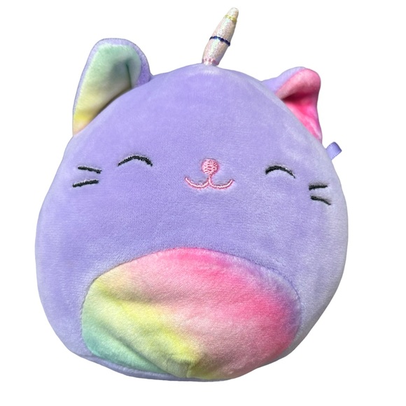 Squishmallows | Toys | Squishmallows Cienna Caticorn 5 Plush 29 Lilac ...